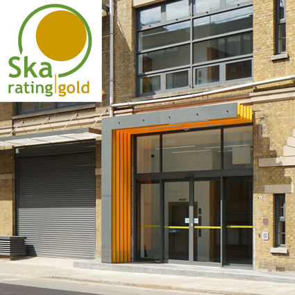 Whiskin Building Lecture Spaces project at City, University of London accredited a RICS SKA ‘Gold’