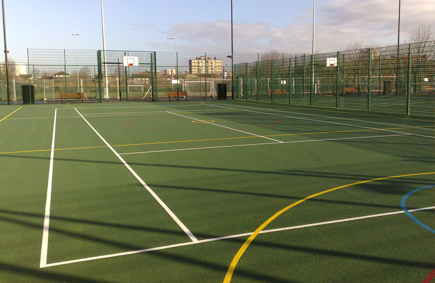 Bridge Academy MUGA & Parks Depot