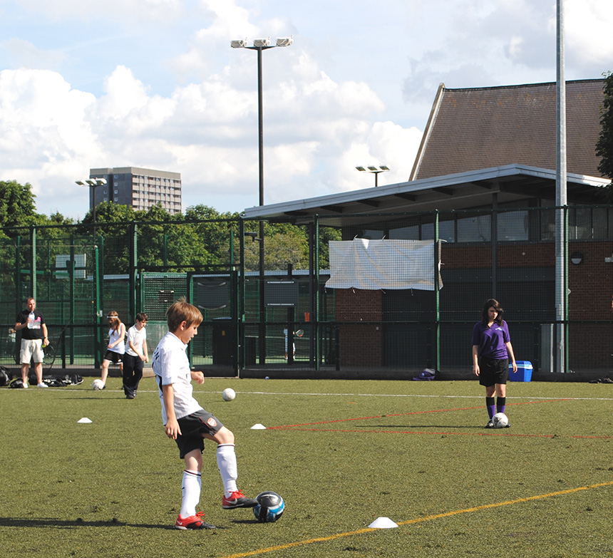 Bridge Academy MUGA & Parks Depot