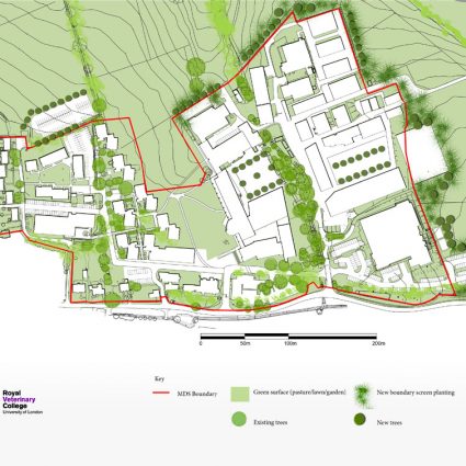 Royal Veterinary College. Hawkshead Campus Masterplan