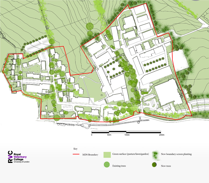 Royal Veterinary College. Hawkshead Campus Masterplan