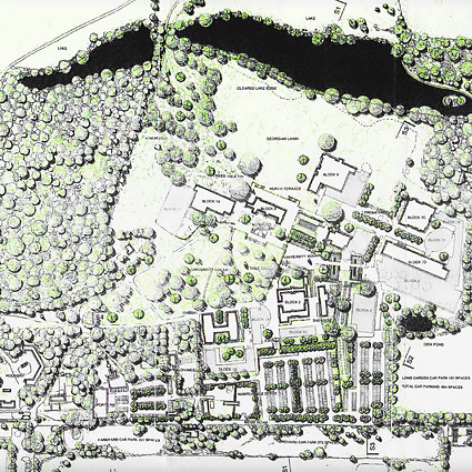 Middlesex University Trent Park Campus Masterplan